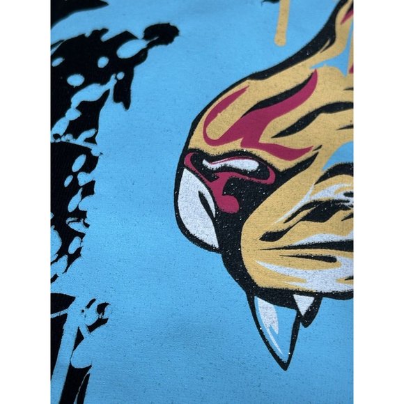 Victorious T-shirt Tiger Paint Drips Black Large - Picture 5 of 8